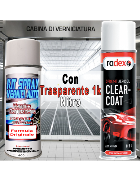 EXL citroen noir obsidien Bomboletta spray con trasparente nitro