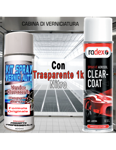 EA6 77611 C22L smart true blue Bomboletta spray con trasparente nitro