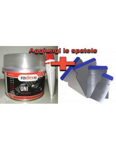 Stucco per auto più spatole per passarlo