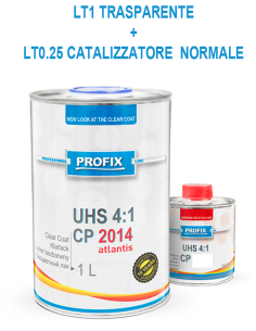 lt1 Vernice trasparente 2K UHS 4:1CON CATALIZZATORE NORMALE