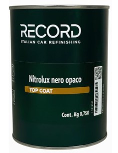 Vernice nitro 0.750lt nero opaco