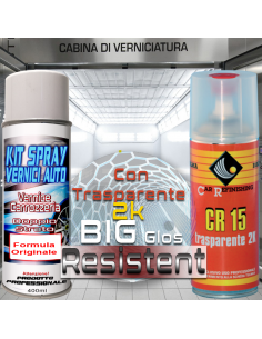 251 blu cobalto perl Bomboletta spray con trasparente 2k