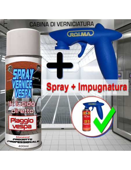 spray e impugnatura 508 giallo oriente