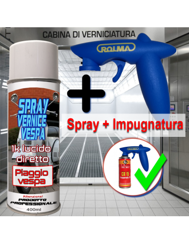 spray e impugnatura 807/1 rosso