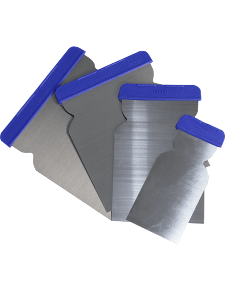 Kit 4 spatole per stucco poliestere