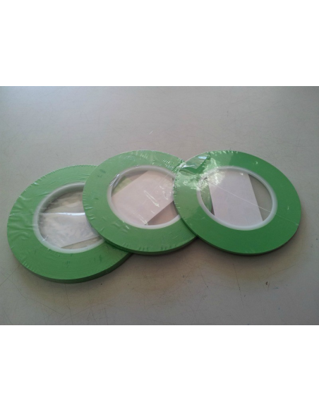 Nastro adesivo verde per aerografie 6mm