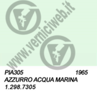 305 - 1.298.7305 AZZURRO ACQUA MARINA 