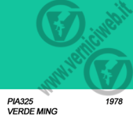  325 verde ming vespa
